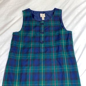 Lands’end plaid dress💚
